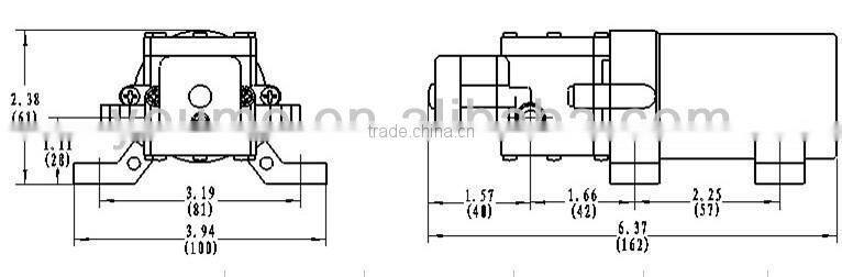 Singflo electric water pump motor winding/12v submersible electric motor/waterproof submersible electric motors
