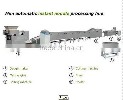 Full automatic maggi instant noodle machine/fryer instant noodle production line/instant noodle making machine