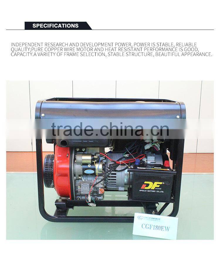 CHANGGONG Agricultural Machinery AIR-cooled 180EW(CGF) kva small diesel generator