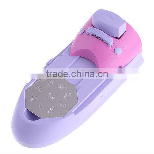 Nail Art DIY Printer Print Printing Pattern Stamp Manicure Machine Stamper Set