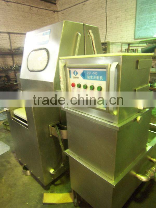 automatic brine injector with sauasge checken