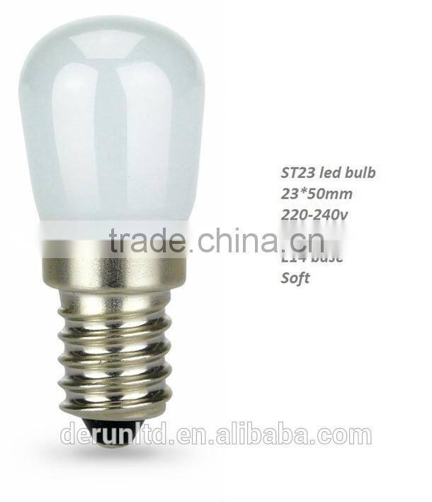 ST23 1.5w 100lm e14 220v LED pigme mini Refrigerator indicator bulb wholesale from alibaba China Factory