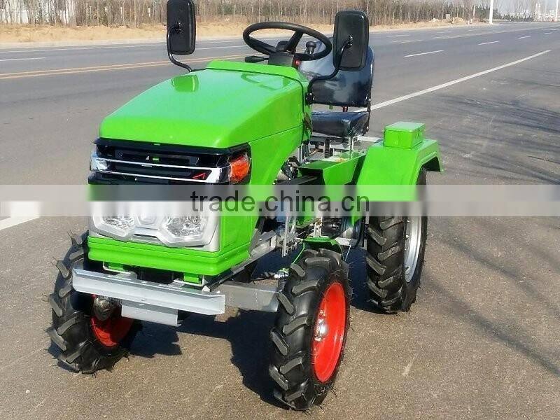 2015 hot sale NEW STYLE mini wheels tractor 12hp/ 15hp /18hp