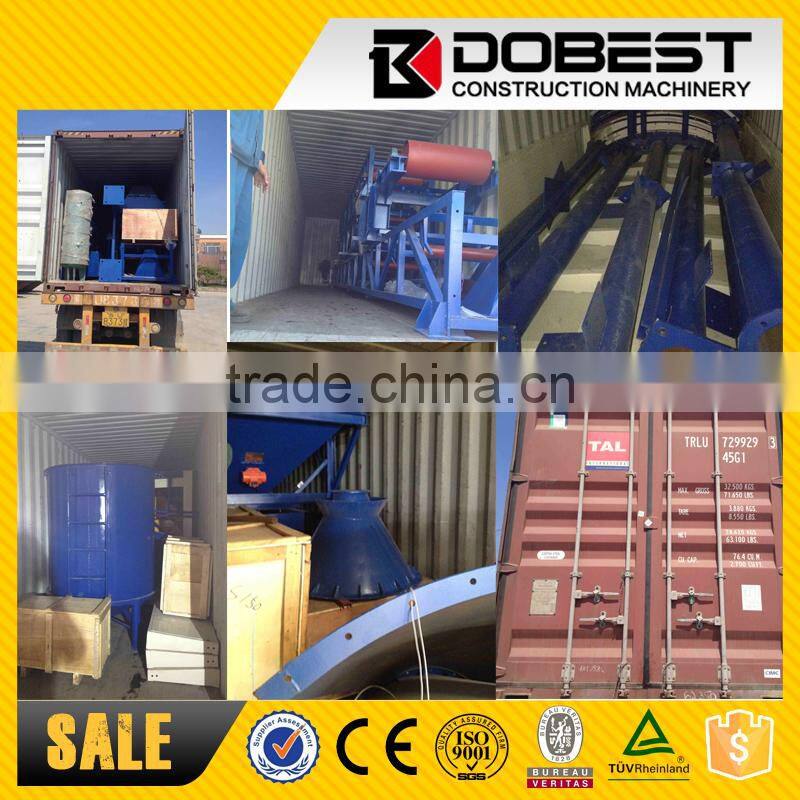 HZS75 Central Mix Concrete Batch Plant 75m3/h