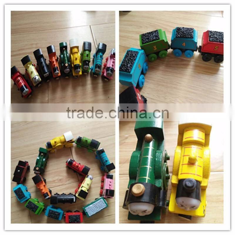 Factory supply wooden train toy thomas and' friends with magnet