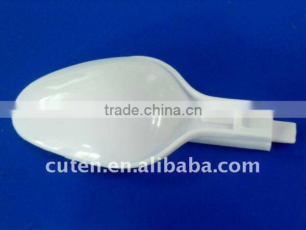 Folding plastic spoon for yogurt