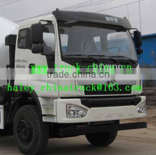 Plastic concrete mixer truck for sale made in China