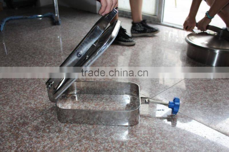 Stainless steel Sanitary Square Tank Manway