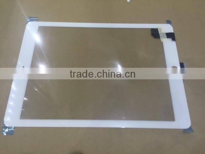 For iPad 6 Digitizer Glass Replacement - White for ipad air 2 lcd display and digitizer