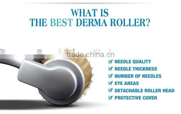 2016 Wholasale 0.25mm- 3.0mm Titanium dermaroller zgts