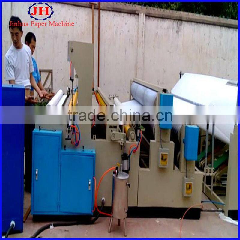 Full-automatic toilet paper rewinding machine,tissue paper processing machine