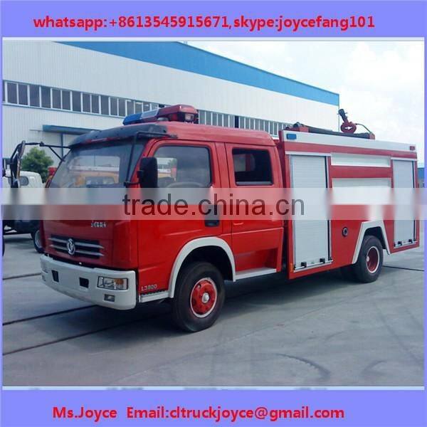 Dongfeng 4x2 mini fire rescue truck manufacture