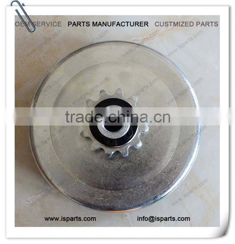 Go kart minibike 400 serirs clutch 1" bore #35 chain 12 Tooth heavy duty
