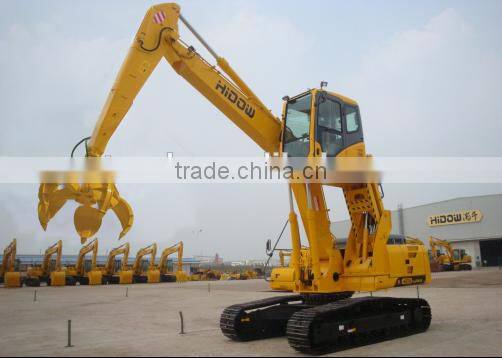 vehicle crushing excavator