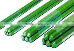 Green Plastic Coated Plant Stake/plastic plant stake/garden pot flower stake