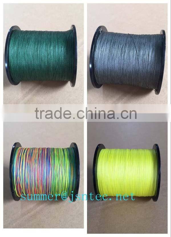 2016 Workable price new style wholesale high strength 1000M PE braided fishing line