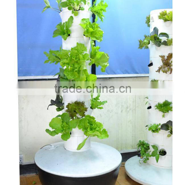 Vertical Column hydroponic Aeroponic planting system AEROPONIC TOWER
