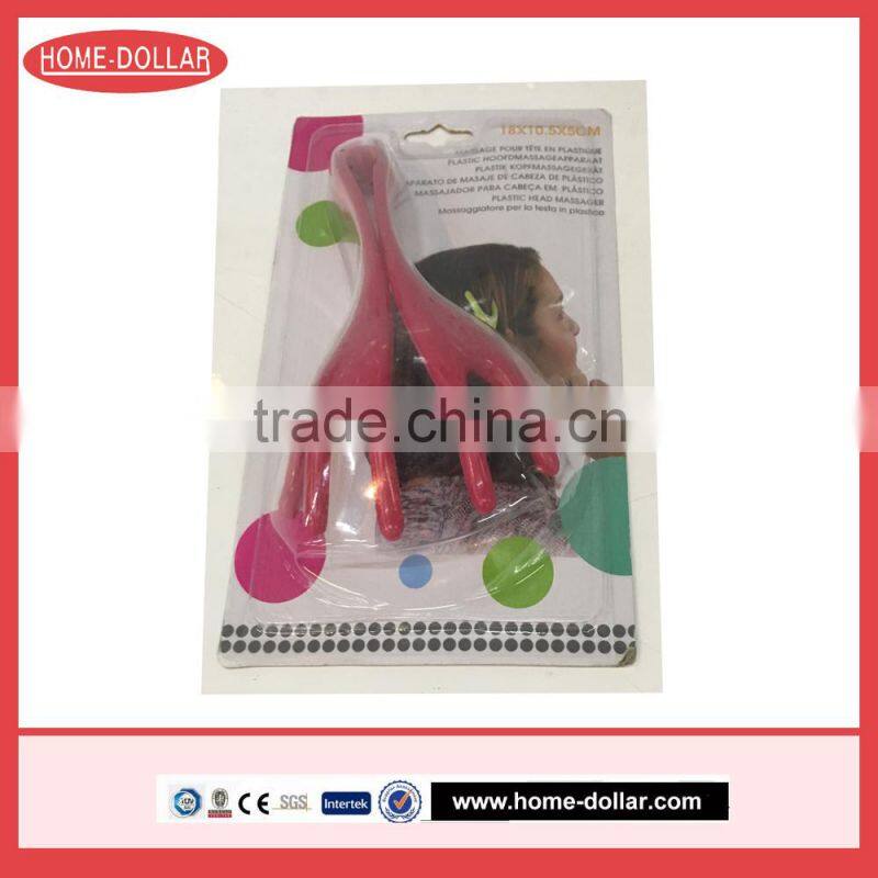 2017 Stress Relax plastic Protable Handy Head SPA Scalp Massager