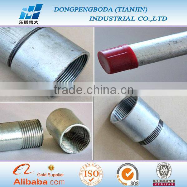 UL6 ANSI C80.1 RSC electrical galvanized conduit