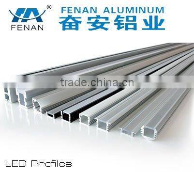 Aluminum profile led strip light 3 channels led profile hanging aluminum led profile