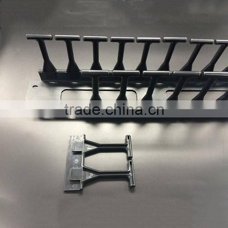 free-combination Cable Management Ring For Flexible Cable Management,install on Network Cabinet