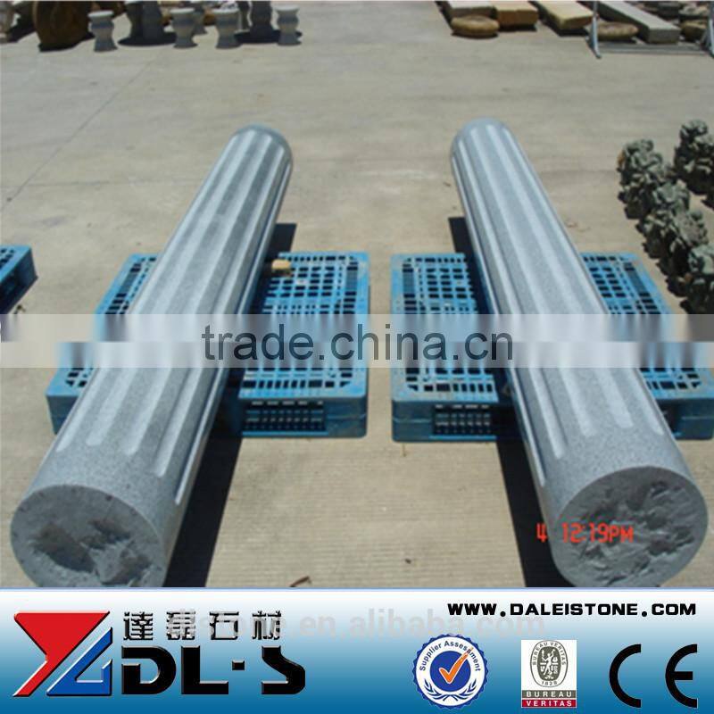 Red Granite Natural Stone Column