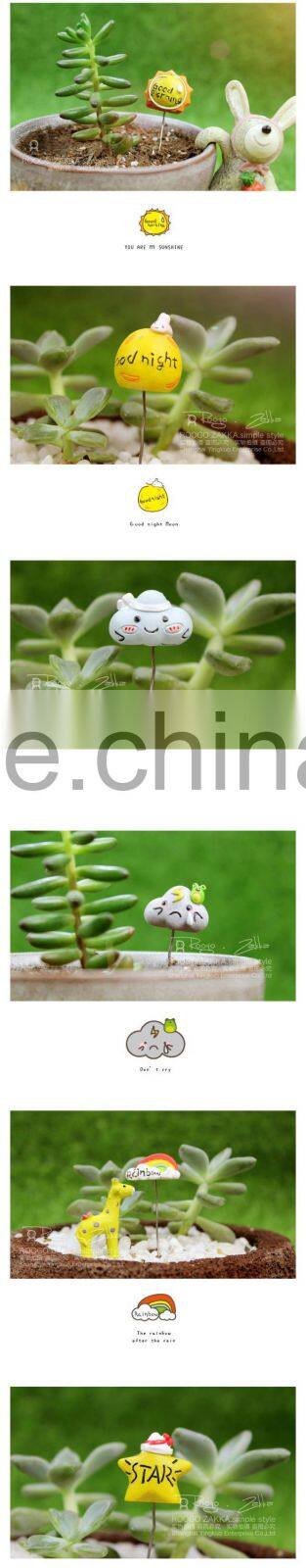 Creative zakka Flower arrangement Micro landscape decoration accessories