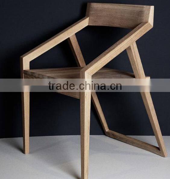 classic CNC cutting specail design Wooden Chair Wooden side Chair