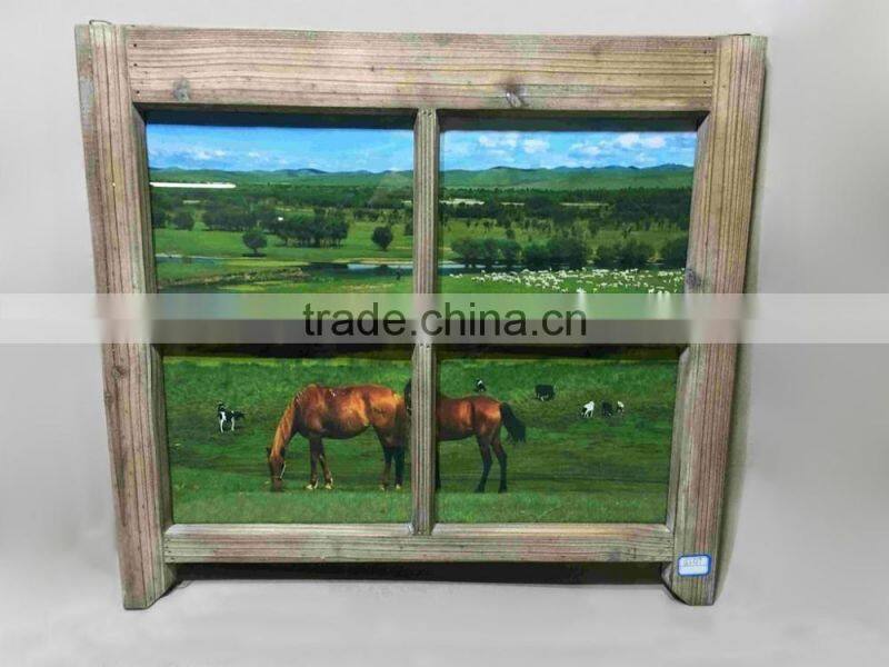 Hot sale!!! Wall hanging Multi opening photo frames with four 8x10 openings frames