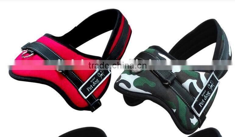 CY113 New adjustable pet harness vest Comfortable dog training harness