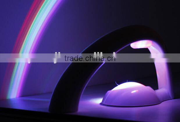 Supply creative fashion Romantic rainbow projector / Rainbow small Night light