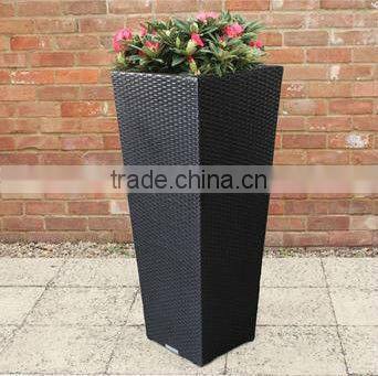 hot sell outdoor aluminum frame flower pot