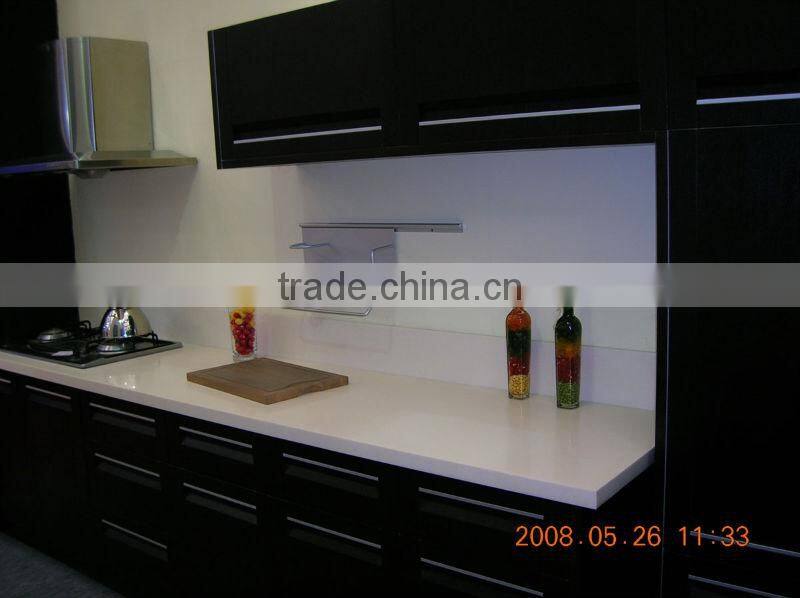 Design personal stylish pure acrylic solid surface built home kitchen