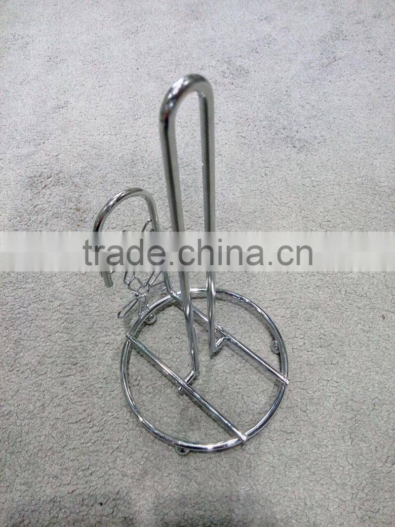 New Item Chrome Tempered Wire Napkin Holder Kitchen Tissue Tray