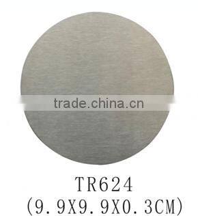 Waterproof Metal/Cork&Fiberboard Coaster With Logo