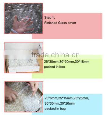 DIY Handmake starfish ring nature jewelry glass globe ring