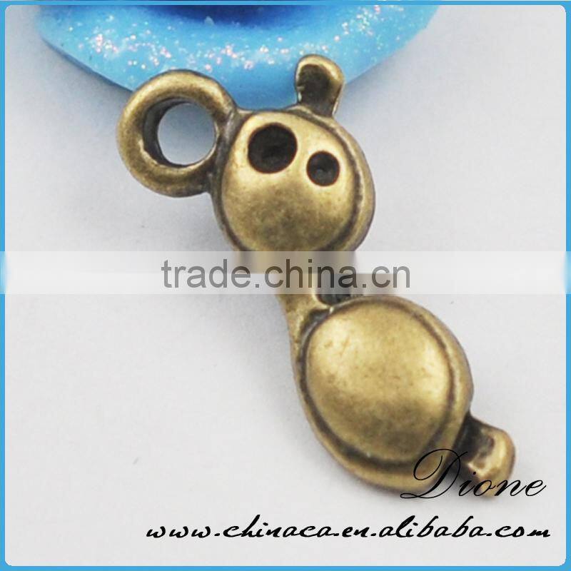 Hot sale stamped metal charms for jewelry making