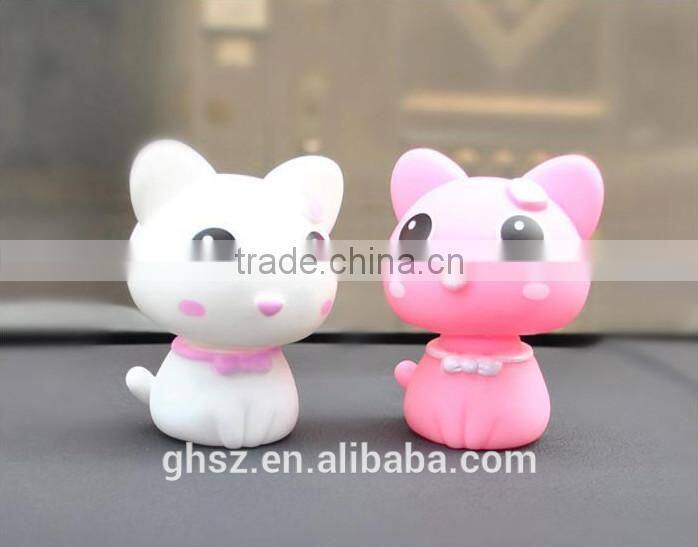 Guo hao custom cat resin educational toy for decoration