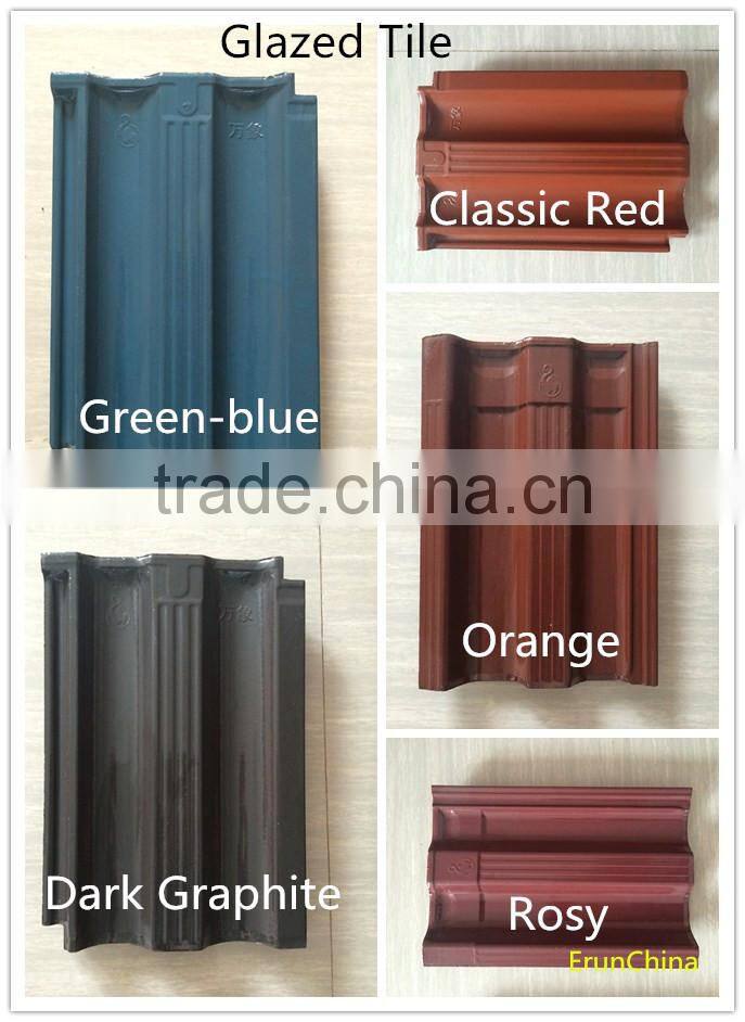 Yixing superior red clay coating roof tile ceramic tile for sale