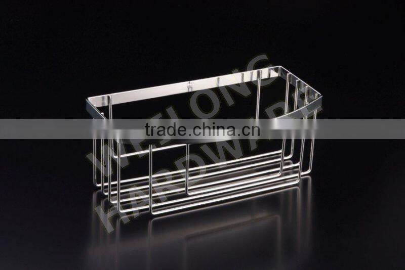 rectangle metal iron bathroom rack