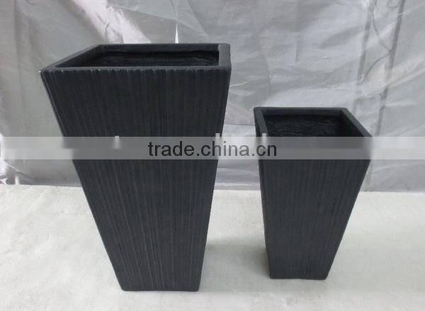 Garden outdoor fiberglass clay planter pot
