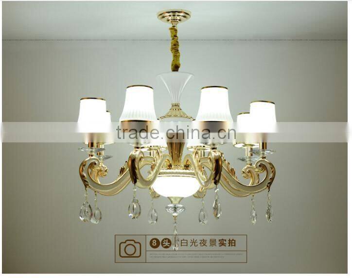 M987 Momoda decorations luxury big 10+5 arms Crystal modern living room lobby lighting chandelier pendant lamp