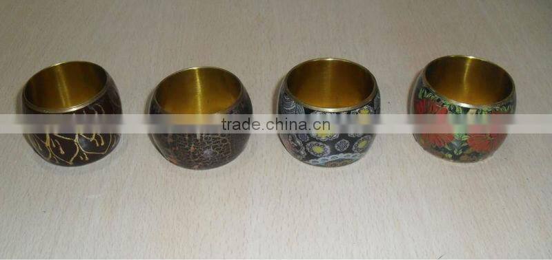 New Designs Napkin Rings Brass