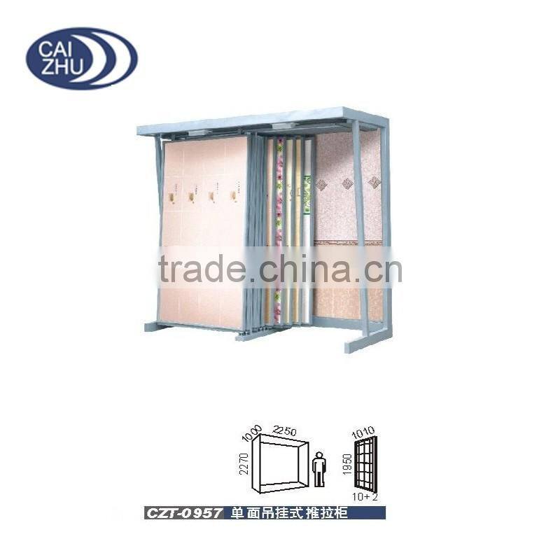 Metal floor standing ceramics tile display stand