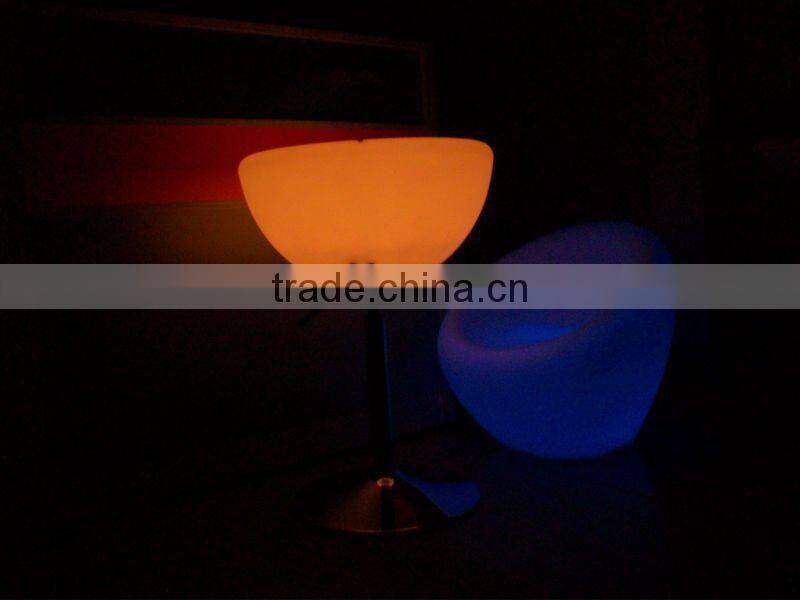 Glowing LED commercial illuminated elegant lamp