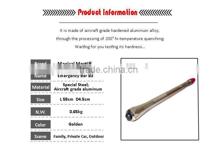 Self-defending Tool Emergency Auto Hammer DJEB-B3 Self-defense Bar