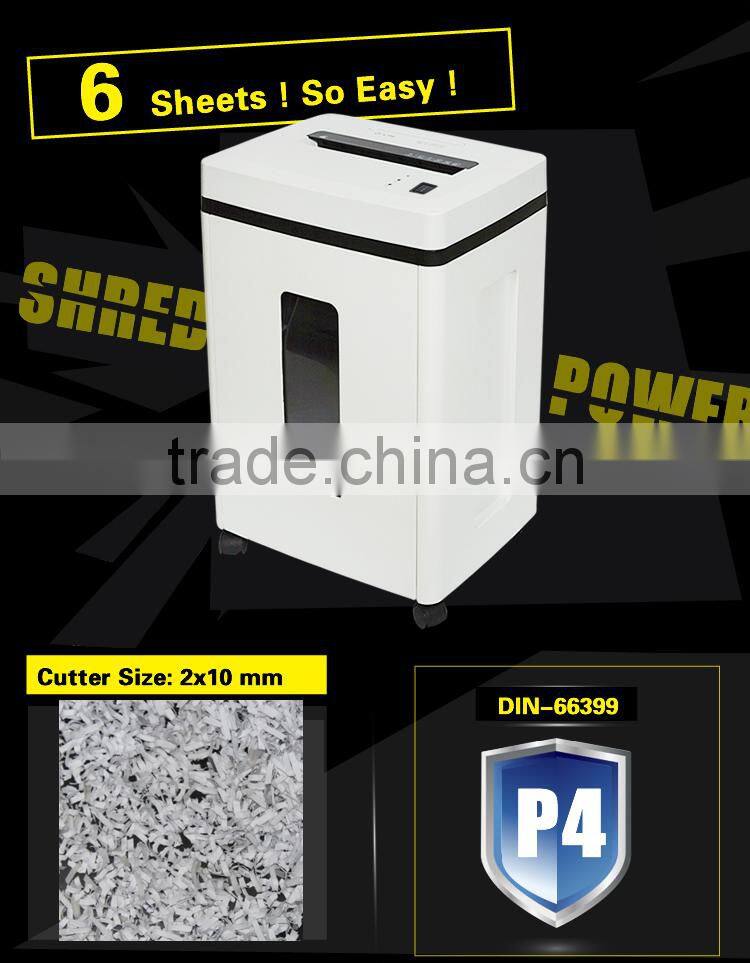 Office paper shredder GS certificate Micr cut JP-616C