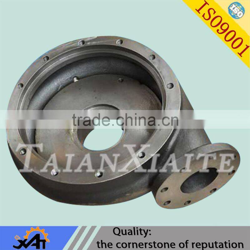 High endurance slurry pump body/pump cover/pump casing,alloy steel,resin sand casting,process innovation,slurry parts.