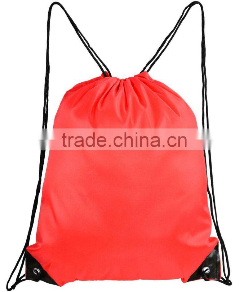 Basic Cinch Sack Drawstring Pack Tote Promotion Back Pack Party Bag