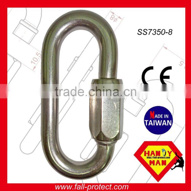 25kN Stainless Steel 304 Quick Link Hook Certified With CE